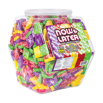 Now and Later Candy Chews - Bulk Display Tub