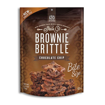 Sheila G's Brownie Brittle - Chocolate Chip - 8ct Display Box