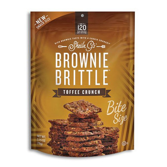 Sheila G's Brownie Brittle - Toffee Crunch - 8ct Display Box