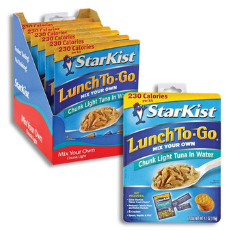 Starkist Lunch to Go Chunk Light Tuna Packets - 12ct Display Box