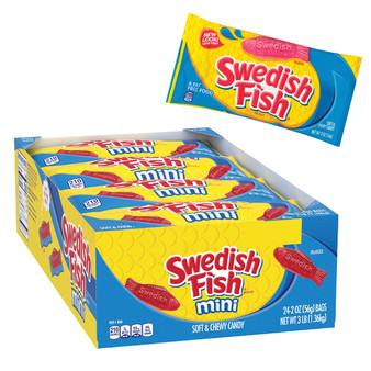 Swedish Fish Soft and Chewy Candy - 24ct Display Box