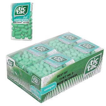 Tic Tac Mints - Wintergreen - 12ct Display Box