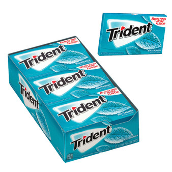 Trident Gum - Wintergreen - 12ct Display Box