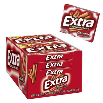 Wrigley's Extra Gum - Cinnamon - 10ct Display Box