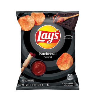 Lay's Barbecue Potato Chips - 1.5 Ounce Bags - 12ct Box