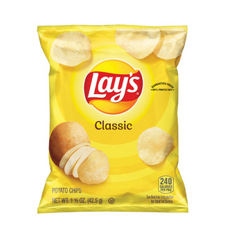Lay's Classic Potato Chips - 1.5 Ounce Bags - 12ct Box