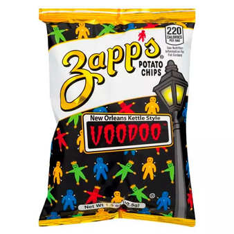 Zapp's Potato Chips - Voodoo - 1.5 Ounce Bags - 12ct Box