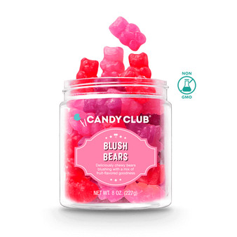 Candy Club Blush Bears Gummies - 8oz - 6ct