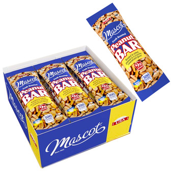 Mascot Snack Company Peanut Bar - 12ct Box