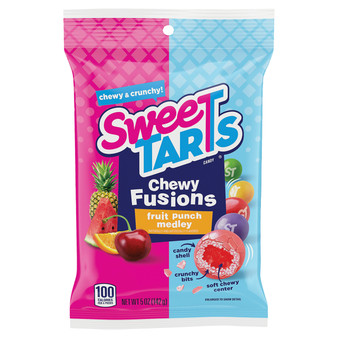 Sweetarts Chewy Fusions - Fruit Punch - 12ct Box