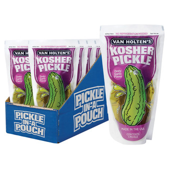 Van Holten's Jumbo Pickles - Kosher - 12ct Display Box