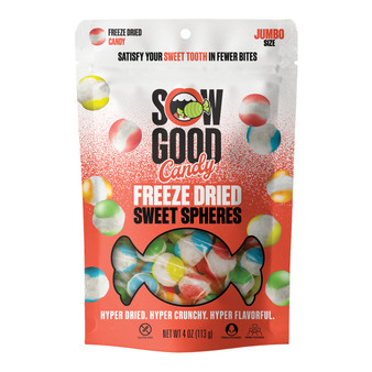 Sow Good Sweet Spheres Freeze Dried Candy - 4.2oz Bag