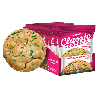 Classic Cookie - Birthday Cake - 8ct Display Box