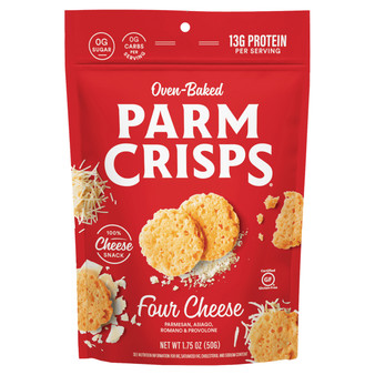 Oven-Baked Parm Crisps - Four Cheese - 10ct Display Box