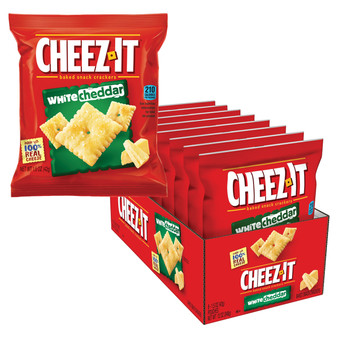 Cheez-It Baked Snack Crackers - White Cheddar - 8ct Display Box 3