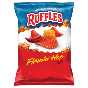 Ruffles Flamin' Hot - 1.5 Ounce Bags - 12ct Box