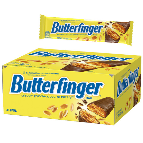 Butterfinger Candy Bars - 36ct Display Box