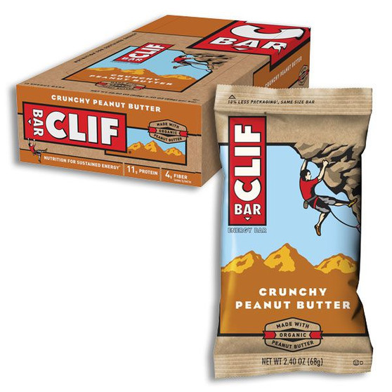 Clif Energy Bars - Crunchy Peanut Butter - 12ct Display Box