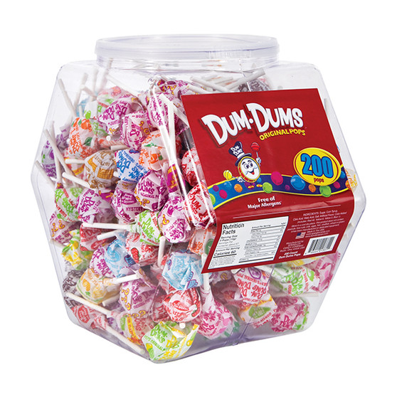 Dum Dums Original Lollipops - Bulk Display Tub