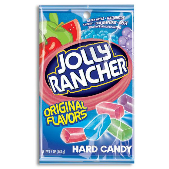 Jolly Rancher Hard Candy - 7 Ounce Bags - 12ct Box