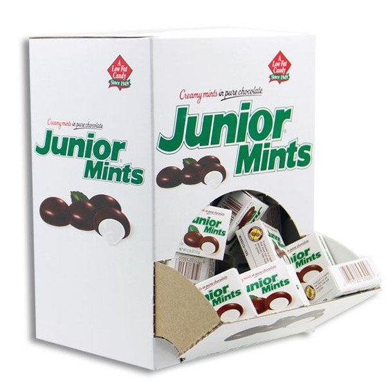 Junior Mints Mini Snack Packs - 72ct Display Box