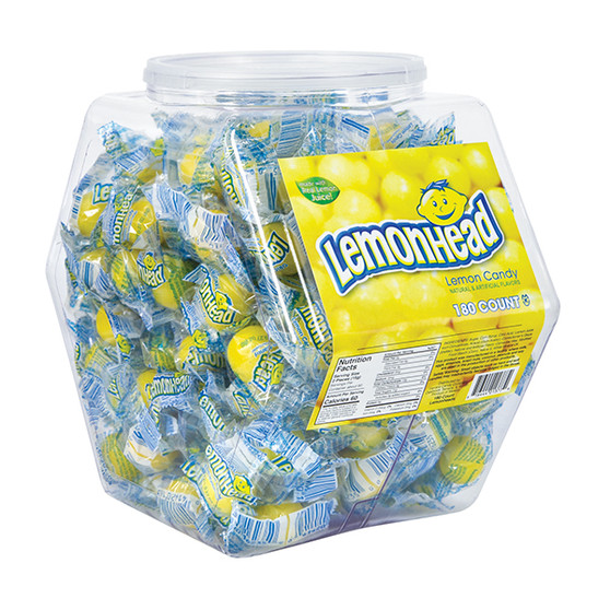 Lemonhead Hard Candy - Bulk Display Tub