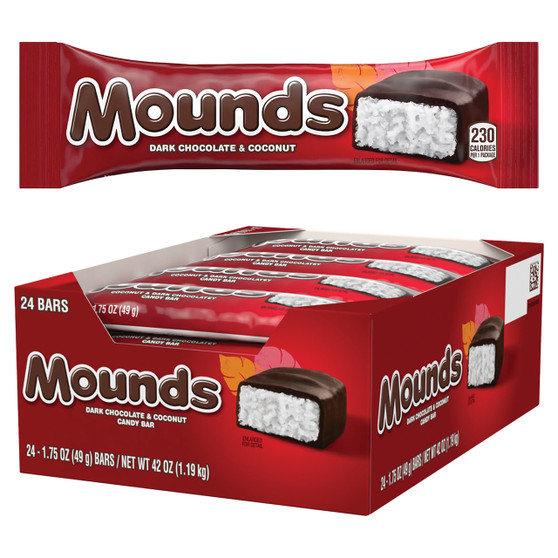 Mounds Candy Bars - 24ct Display Box