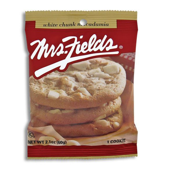 Mrs Field's Cookies - White Chunk Macadamia - 12ct Display Box
