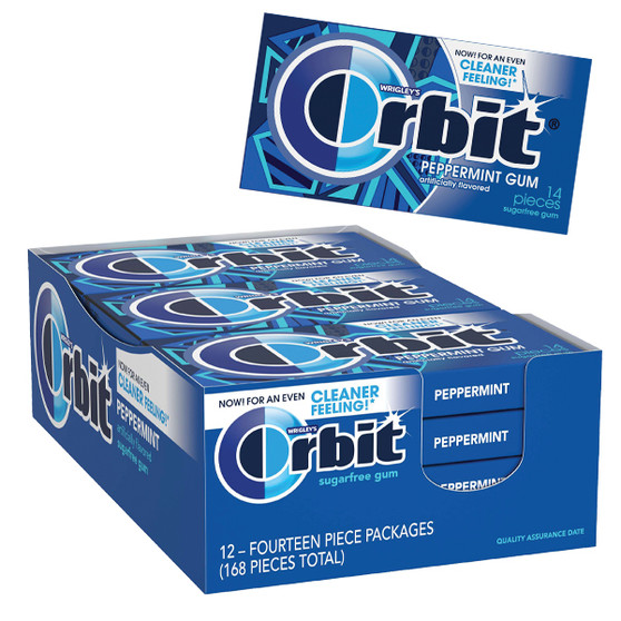 Orbit Gum - Peppermint - 12ct Display Box
