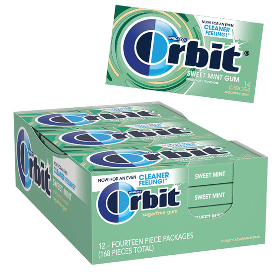 Orbit Gum - Sweet Mint - 12ct Display Box
