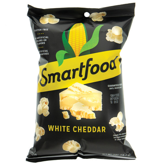 Smartfood White Cheddar Popcorn - 1.75 Ounce Bags - 6ct Box