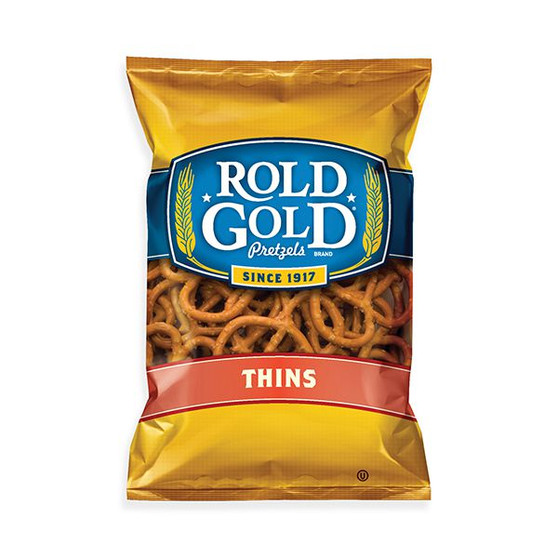 Rold Gold Pretzels Thins - 4 Ounce Bags - 6ct Box