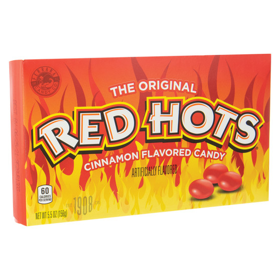 Red Hots Cinnamon Flavored Candy - Theater Box - 12ct Box