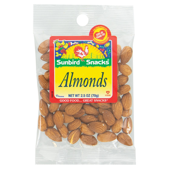 Sunbird Snacks - Almonds - 12ct Box