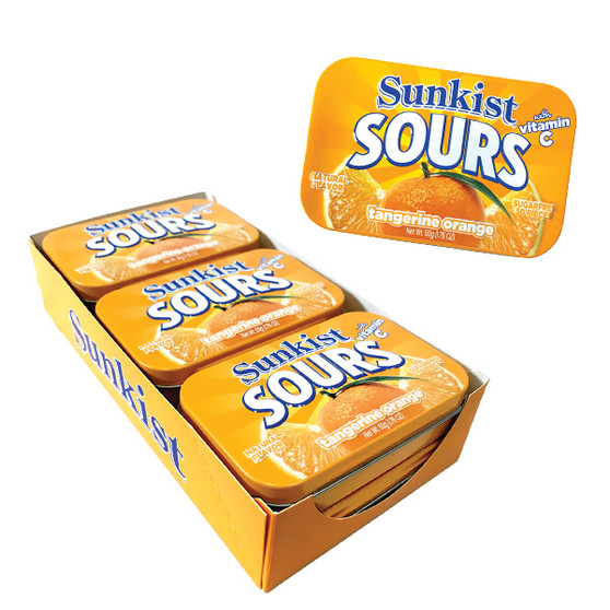 Sunkist Sours - Tangerine Orange - 6ct Display Box