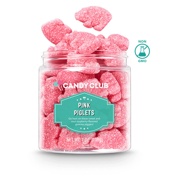 Candy Club Pink Piglets Gummies - 7oz - 6ct