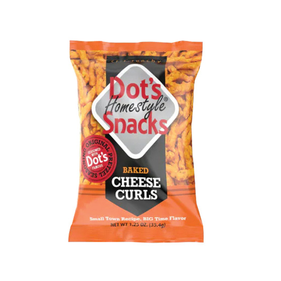 Dot's Homestyle Snacks - Cheese Curls - 1.25oz bags - 16ct Display Box