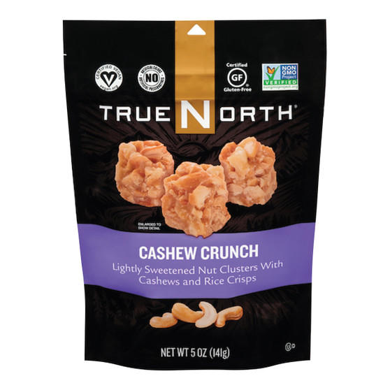 True North Cashew Crunch - 5 Ounce Bag - 6ct Display Box