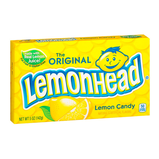 Theater Box Candy - Original Lemonheads - 12ct Display Box
