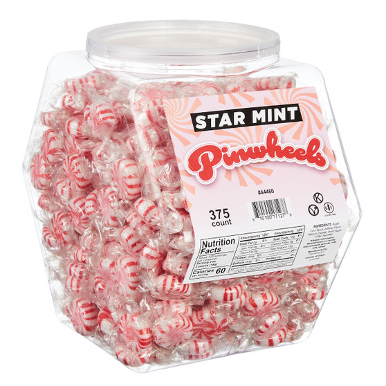 Star Mint Pinwheels - Bulk Display Tub - 375ct