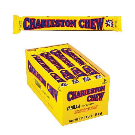 Charleston Chew Bar - Vanilla - 24ct Display Box