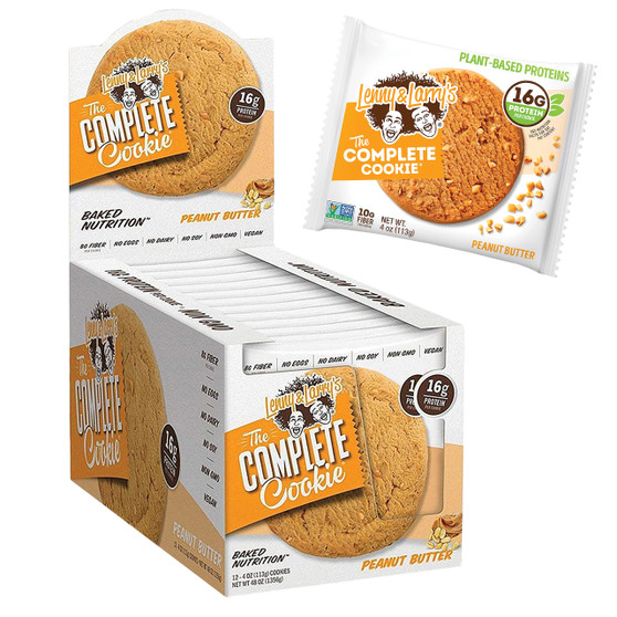 Lenny & Larry's - The Complete Cookie - Peanut Butter - 12ct Display Box