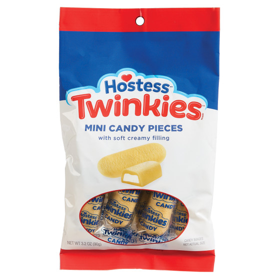 Hostess Twinkies Mini Candy Pieces - 3.2oz Bags - 24ct