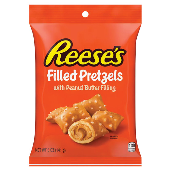 Reese's Filled Pretzels with Peanut Butter Filling - 5oz - 12ct Box