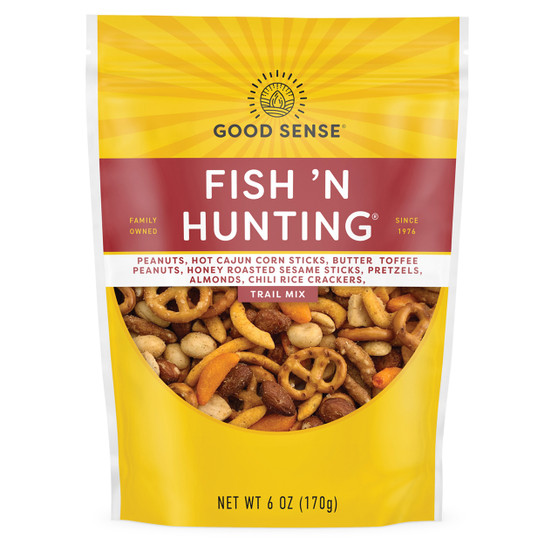 Good Sense Fish 'N Hunting Trail Mix - 6oz Bag - 12ct