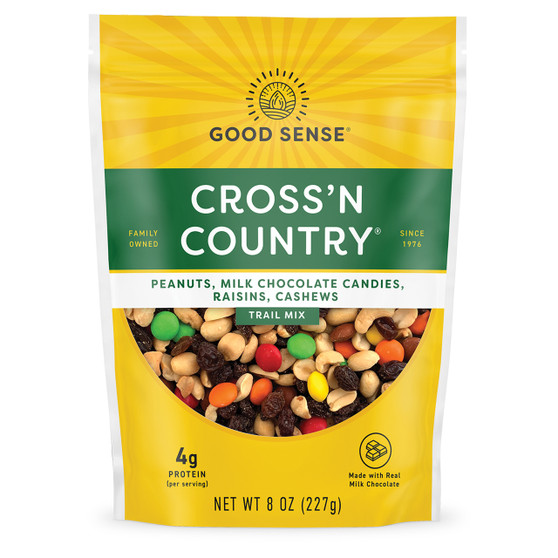Good Sense Cross 'N Country Trail Mix - 8oz Bag - 12ct