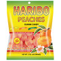 Haribo Peaches Gummi Candy - 5 Ounce Bags - 12ct Box