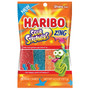 Haribo Sour Streamers Chewy Gummi Candy - 4.5 Ounce Share Size Bags - 12ct Box