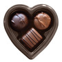 Russell Stover Assorted Chocolates in Heart-Shaped Gift Box - 18ct Display