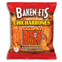 Baken-Ets Chicharrones Hot and Spicy Fried Pork Skins - 1 Ounce Bags - 12ct Box